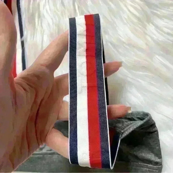 Tommy Hilfiger Colorblock Logo Spellout Strap Bralette XS - Picture 3 of 5